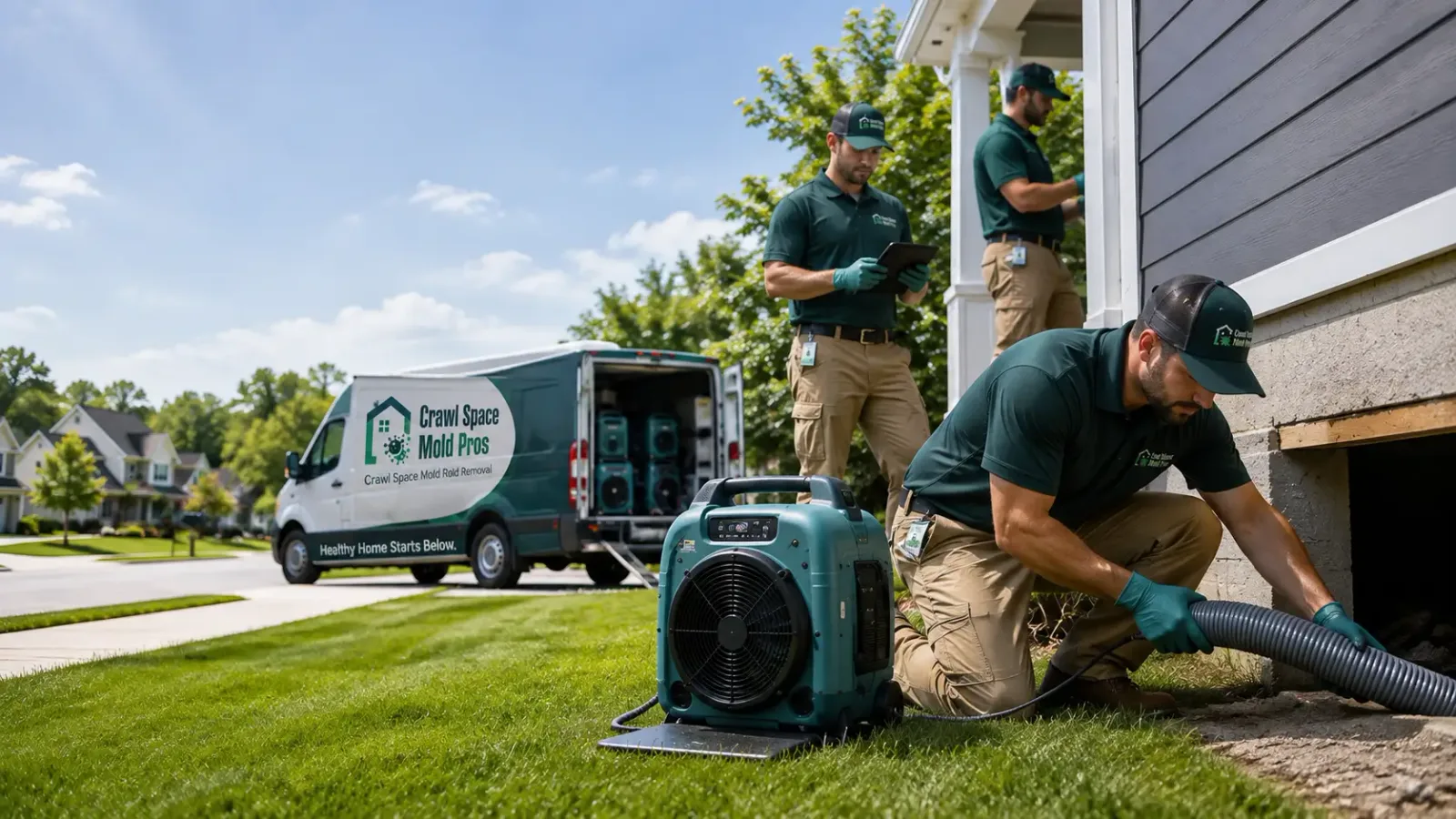 Crawl Space Mold Removal in Frederick, MD